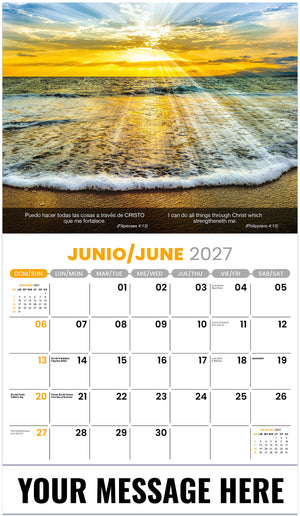 Faith Passages (Bilingual) - 2027 Promotional Calendar