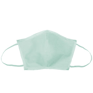 Flat Fold Canvas Face Mask With Elastic Loops - Easy Breezy