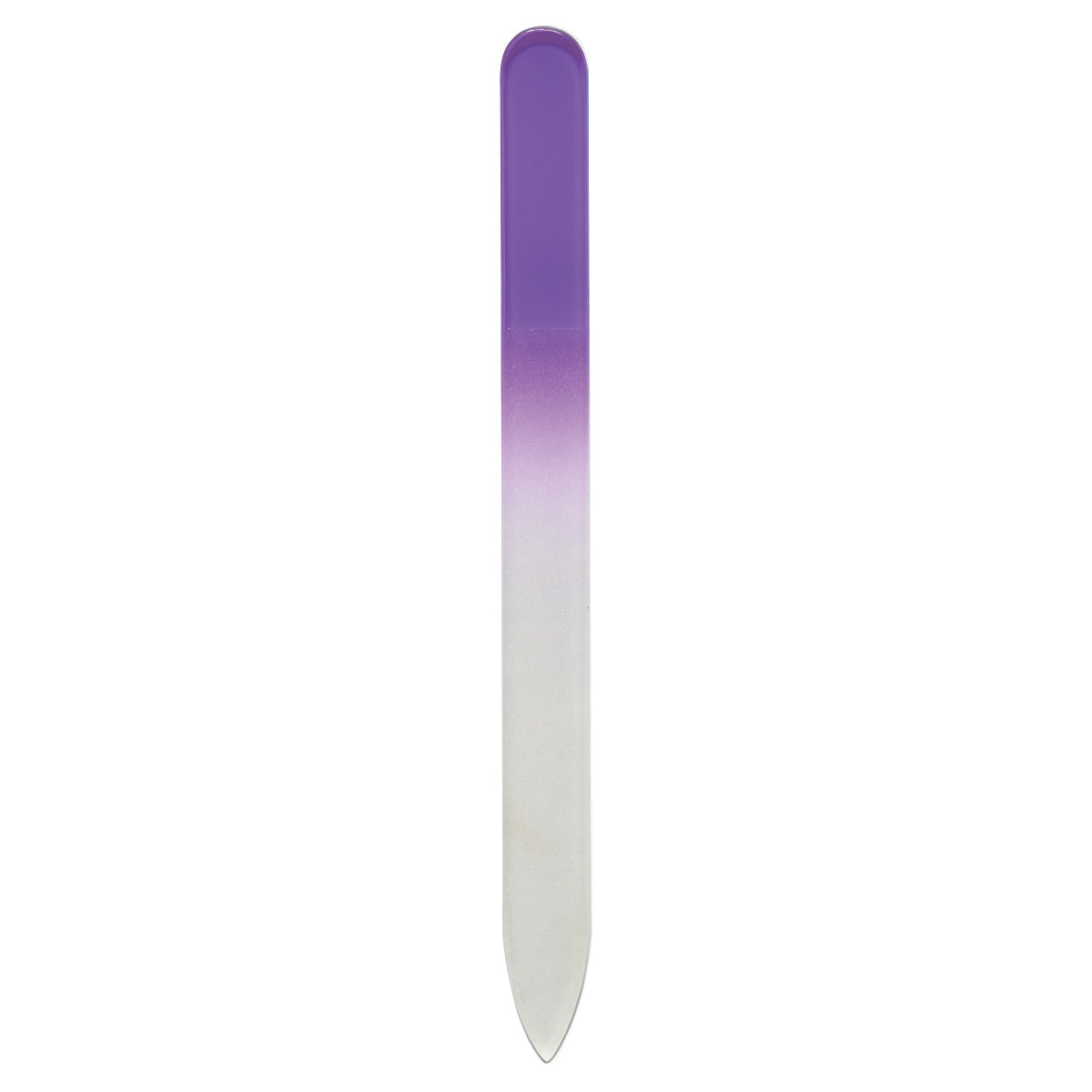 Glass Nail File In Sleeve - Purple