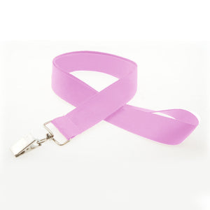 1" BEST Value Lanyard - Light Pink