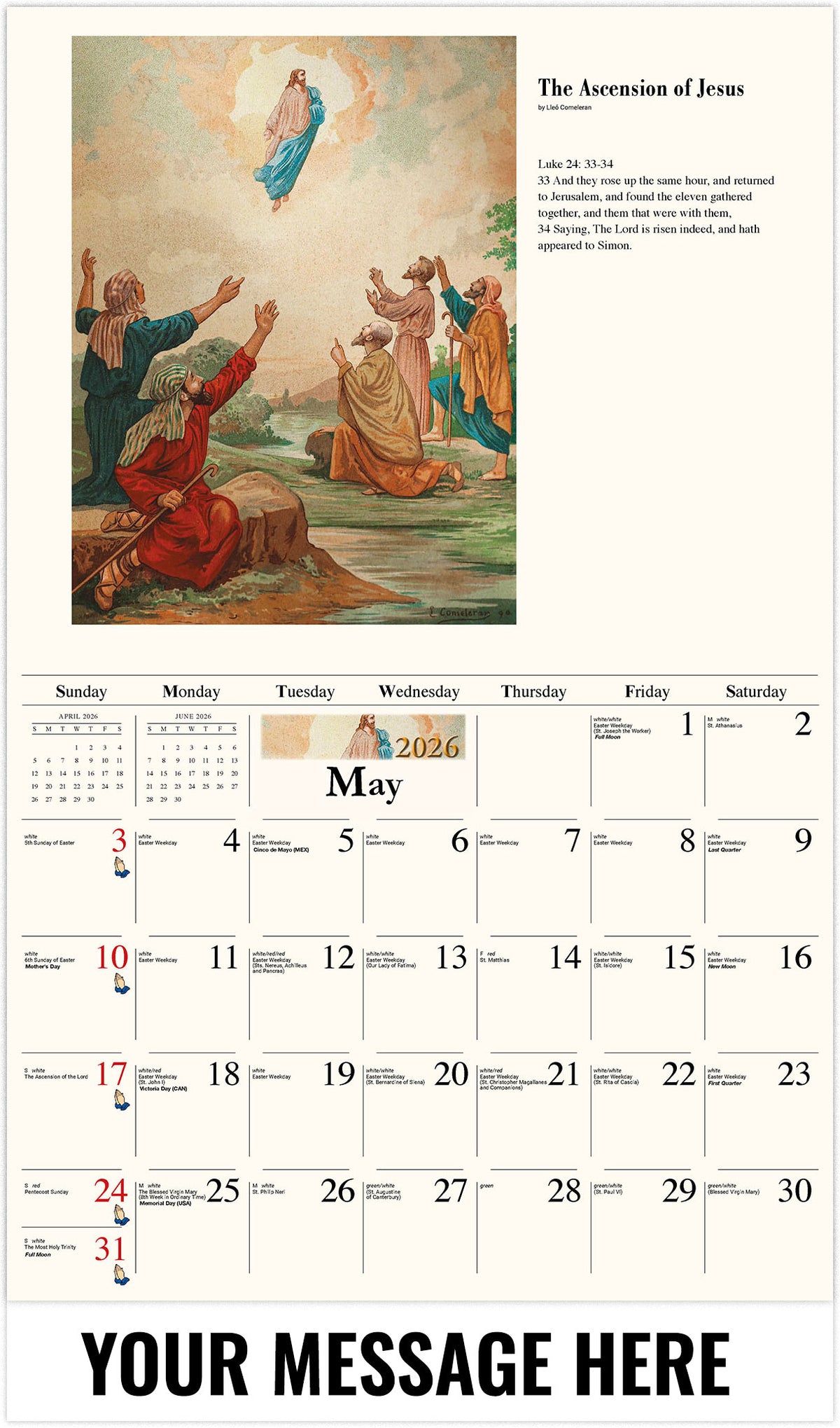 Catholic Inspirations - 2026 Promotional Calendar