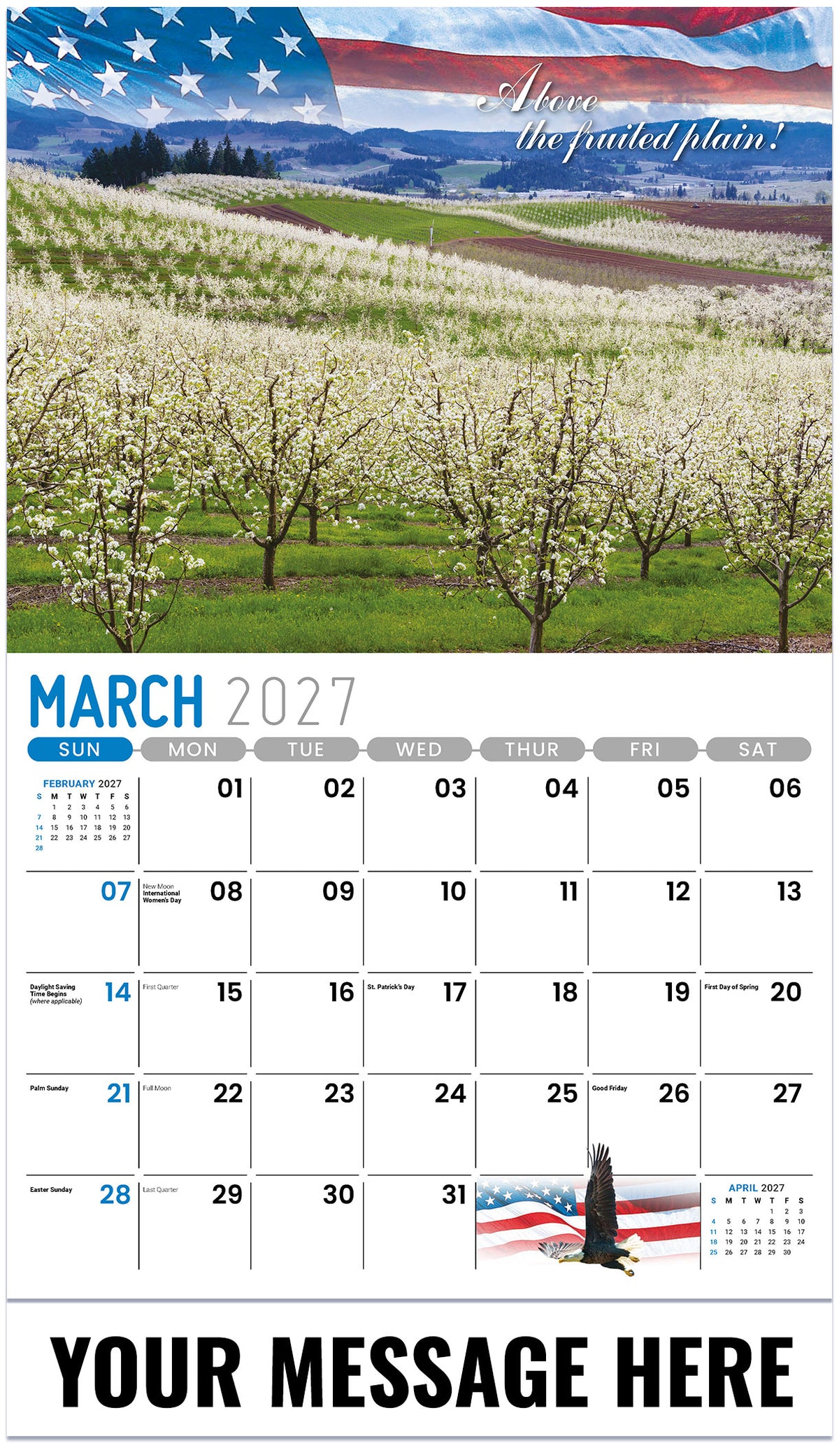 America The Beautiful - 2027 Promotional Calendar