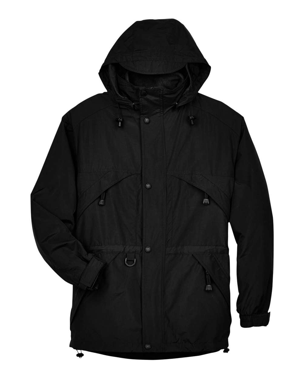 North End Adult 3-in-1 Parka with Dobby Trim