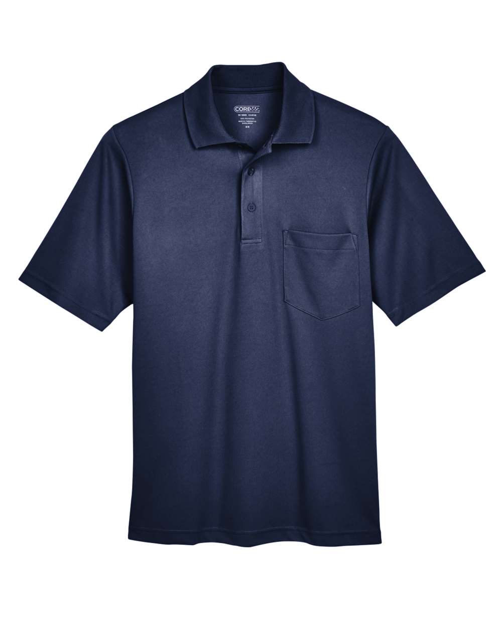 CORE365 Origin Performance Pique Polo with Pocket - Men's - Classic Navy