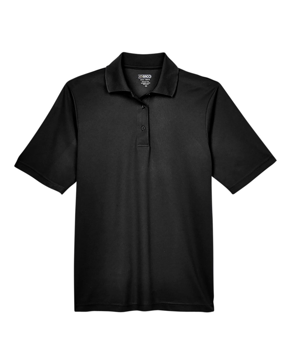 CORE365 Origin Pique Polo - Men's Tall - Black
