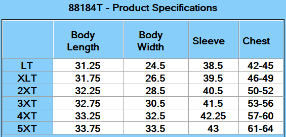 Core365 Men's Tall Cruise Two-Layer Fleece Bonded Soft Shell Jacket - Specs