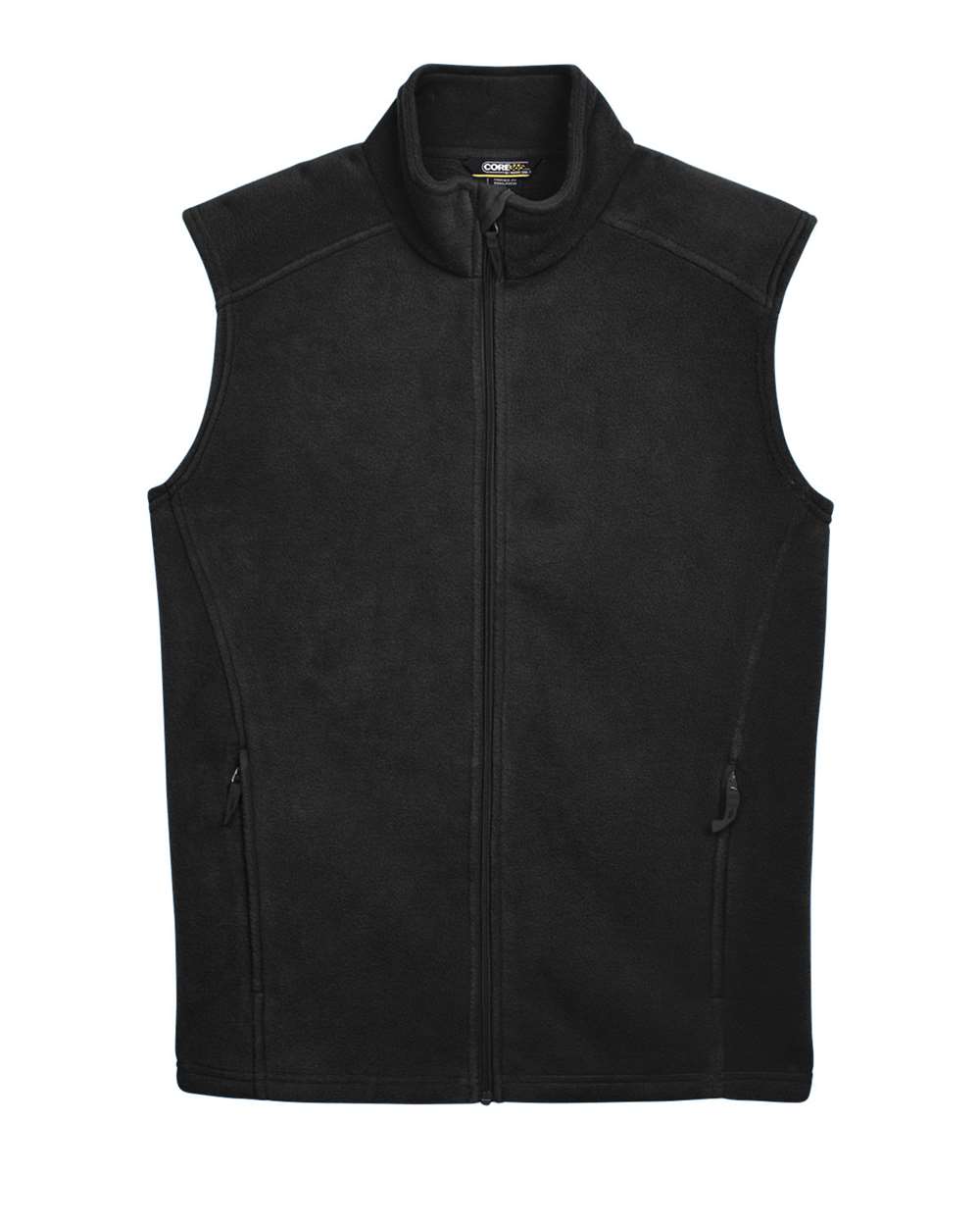 CORE365 Men's Journey Fleece Vest - Black