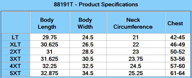 Core365 Men's Tall Journey Fleece Vest - Specs