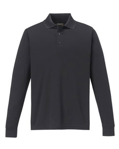 Core 365 Pinnacle Long Sleeve Pique Polo (Men's) - Carbon