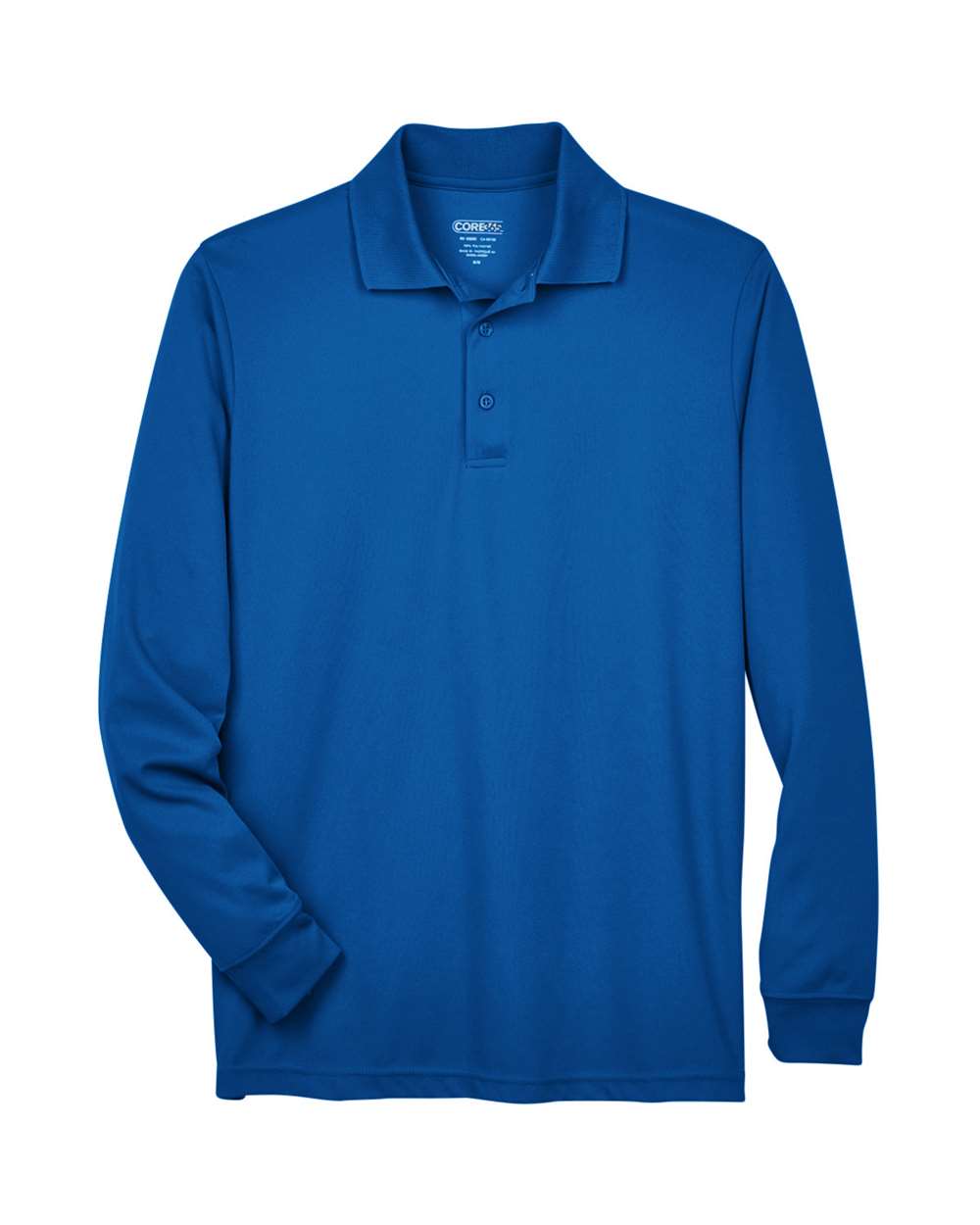 CORE365 Pinnacle Long Sleeve Pique Polo (Men's) - True Royal
