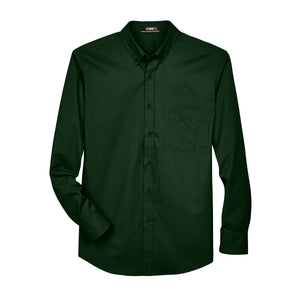 Core 365 Operate Long Sleeve Twill Shirt (Men's) - Forest