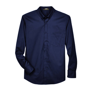 Core 365 Operate Long Sleeve Twill Shirt (Men's) - Classic Navy