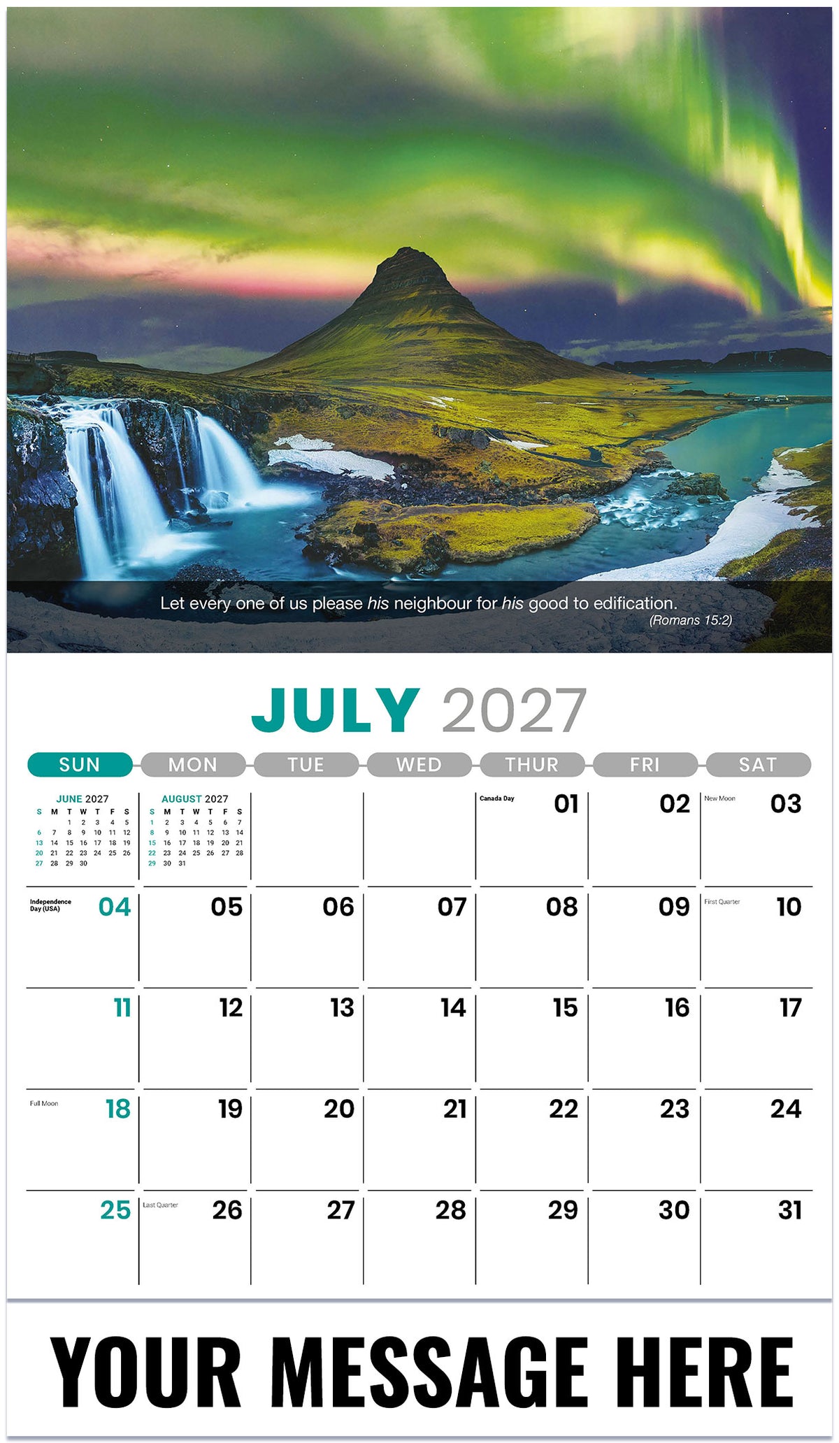 Faith Passages - 2027 Promotional Calendar