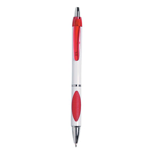 Sassy Pen - White With Red