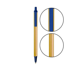 Cream BIC® Clic Stic® Pen - Cream With Navy