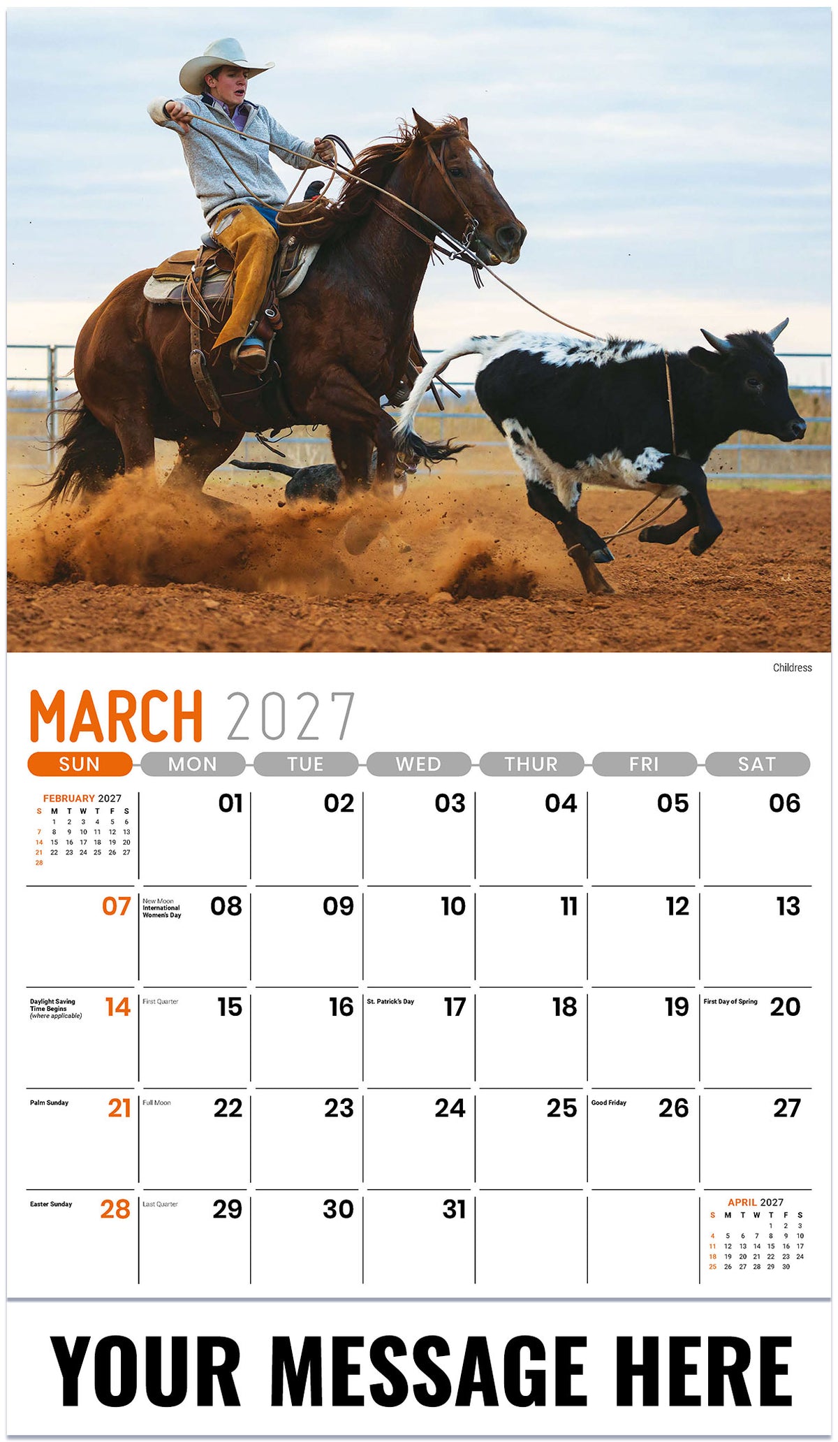 Scenes of Texas - 2027 Promotional Calendar