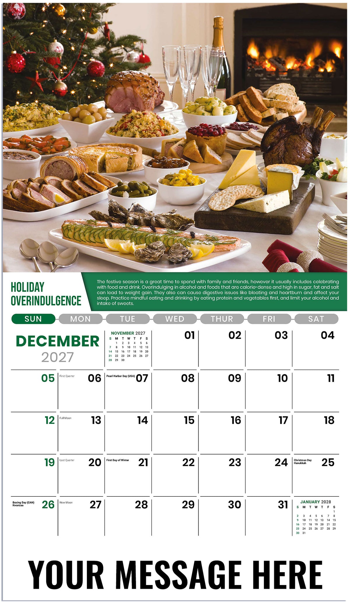 Health Tips - 2027 Promotional Calendar