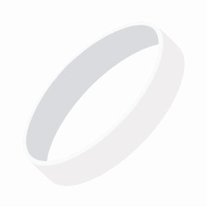 Silicone Wrist Bands- Debossed - CM2050_DEB - White