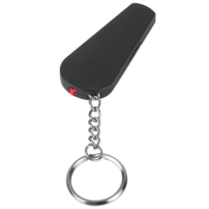 Whistle Light/Key Chain - Black