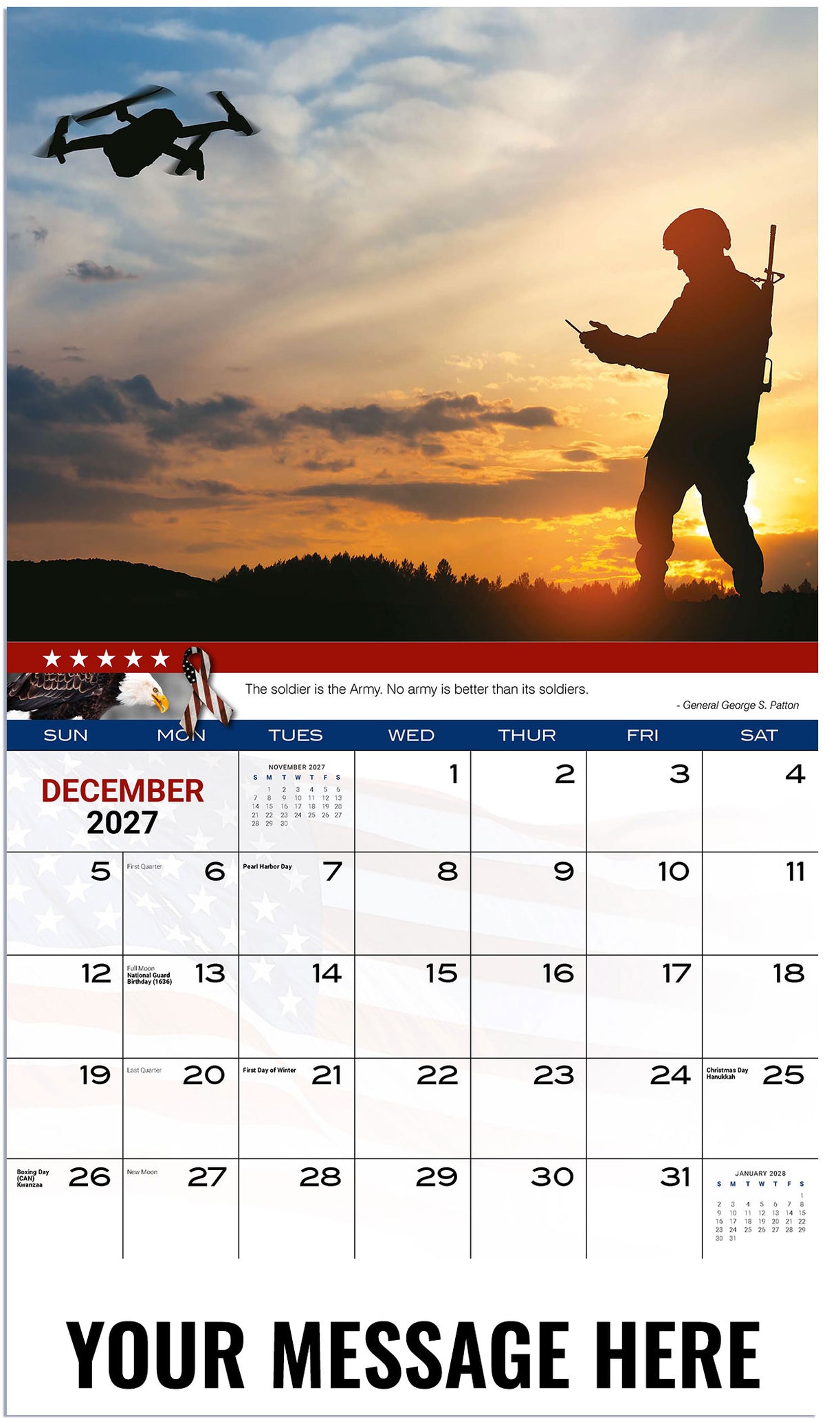 Home of the Brave - 2027 Promotional Calendar