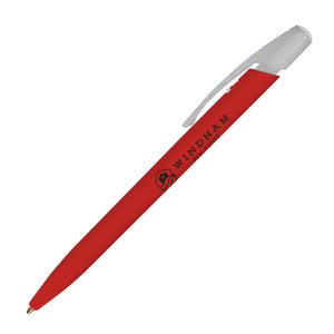 BIC® Media Clic™ Pen - Red With Silver