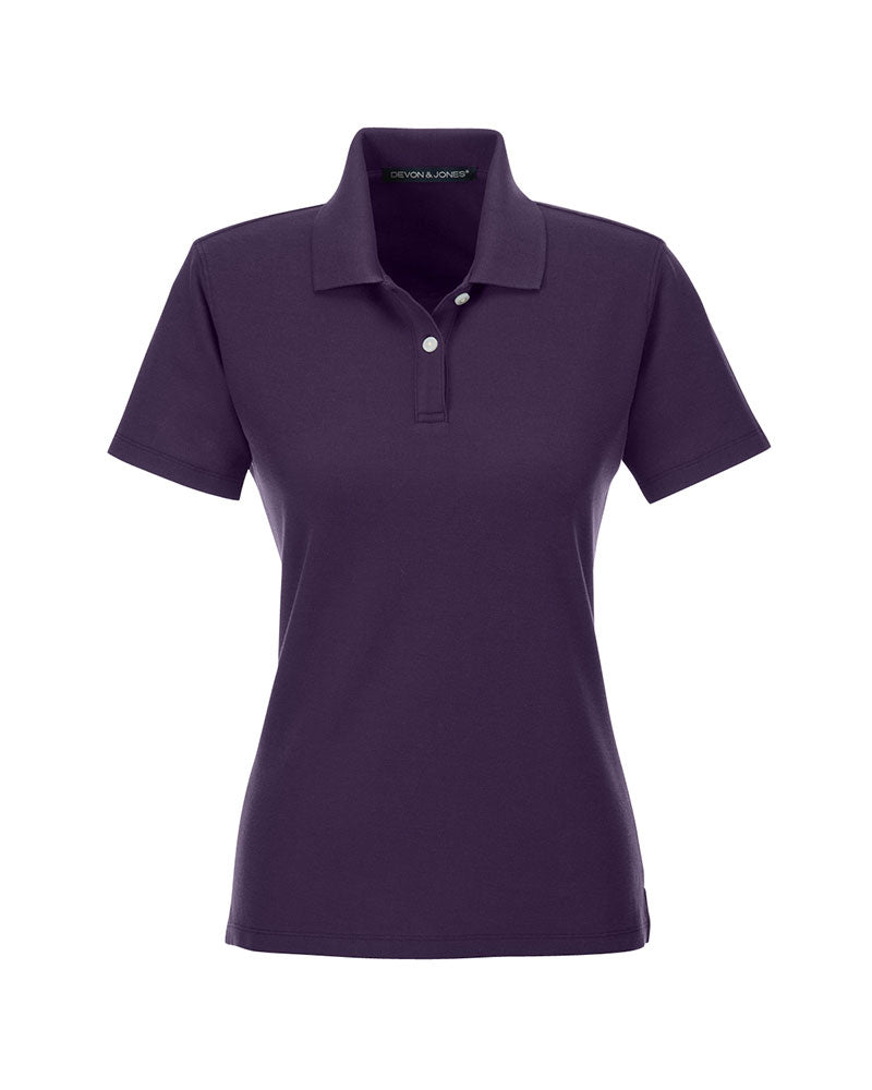 Ladies' Devon & Jones DRYTEC20 Performance Polo - DG150W - Deep Purple