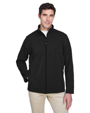 Core365 Men's Tall Cruise Two-Layer Fleece Bonded Soft Shell Jacket