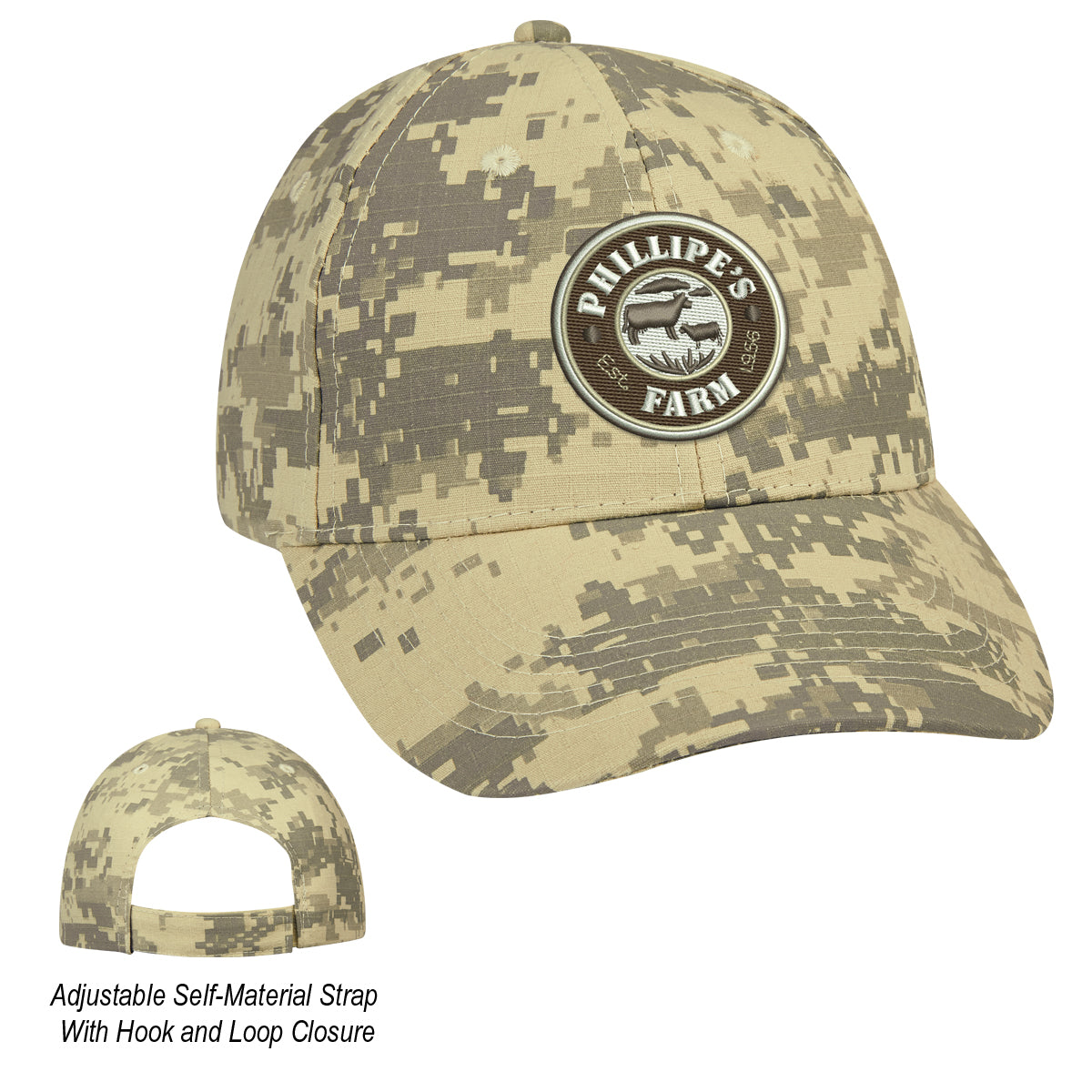 Digital Camouflage Cap