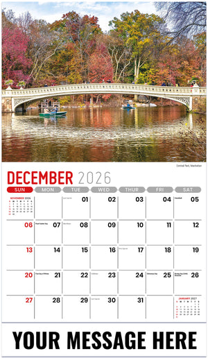 Scenes of New York - 2027 Promotional Calendar