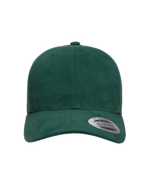 Yupoong Adult Brushed Cotton Twill Mid-Profile Cap