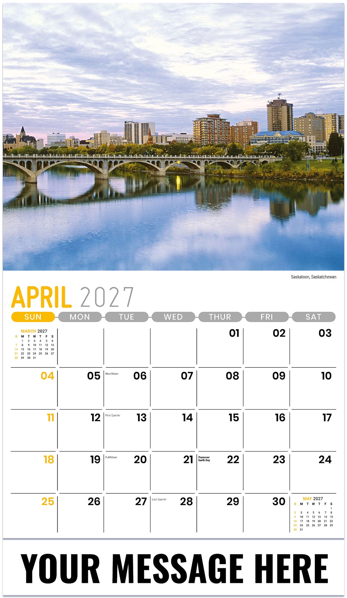 Scenes of Western Canada - 2027 Promotional Calendar