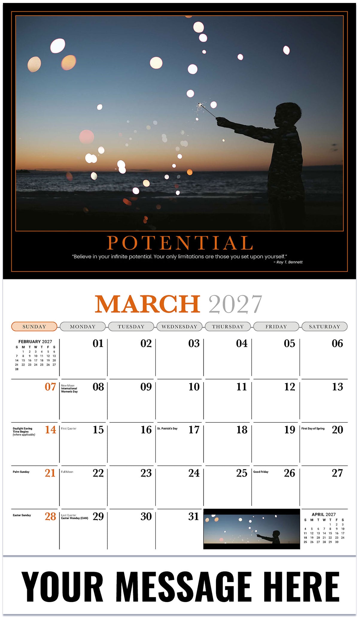Motivation - 2027 Promotional Calendar
