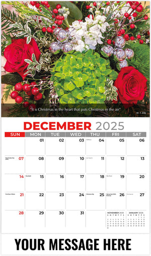 Flowers and Gardens - 2026 Promotional Calendar