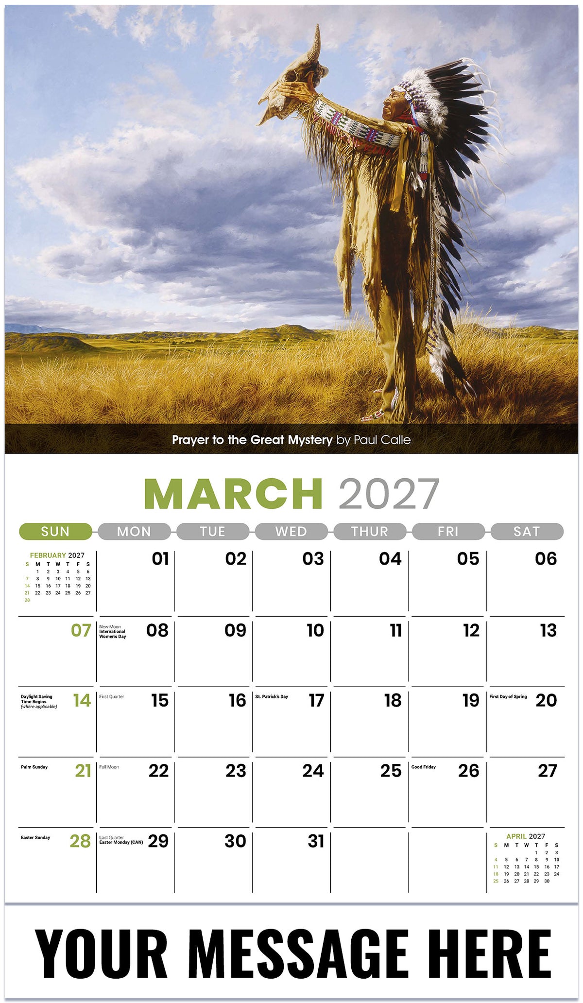 Spirit of the West - 2027 Promotional Calendar