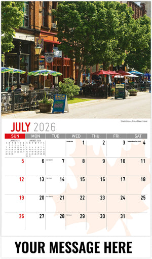 Scenes of Canada - 2026 Promotional Calendar