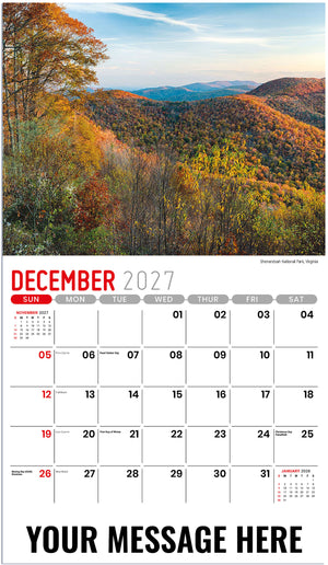 Scenes of Southeast USA - 2027 Promotional Calendar