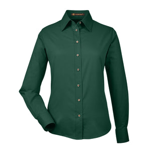 Ladies' Easy Blend™ Long-Sleeve Twill Shirt with Stain-Release - Dill