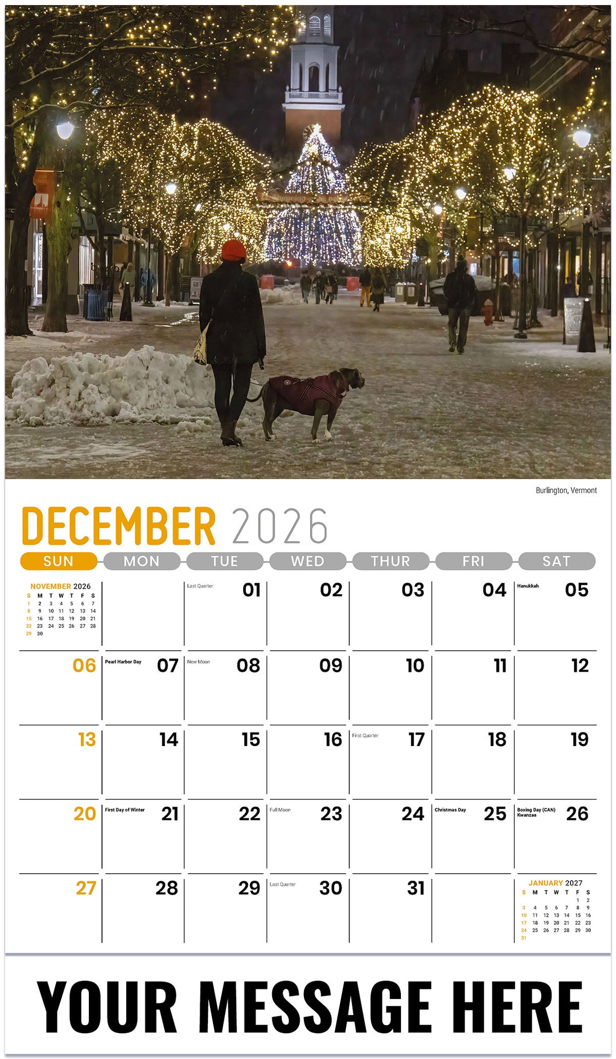 Scenes of New England - 2027 Promotional Calendar