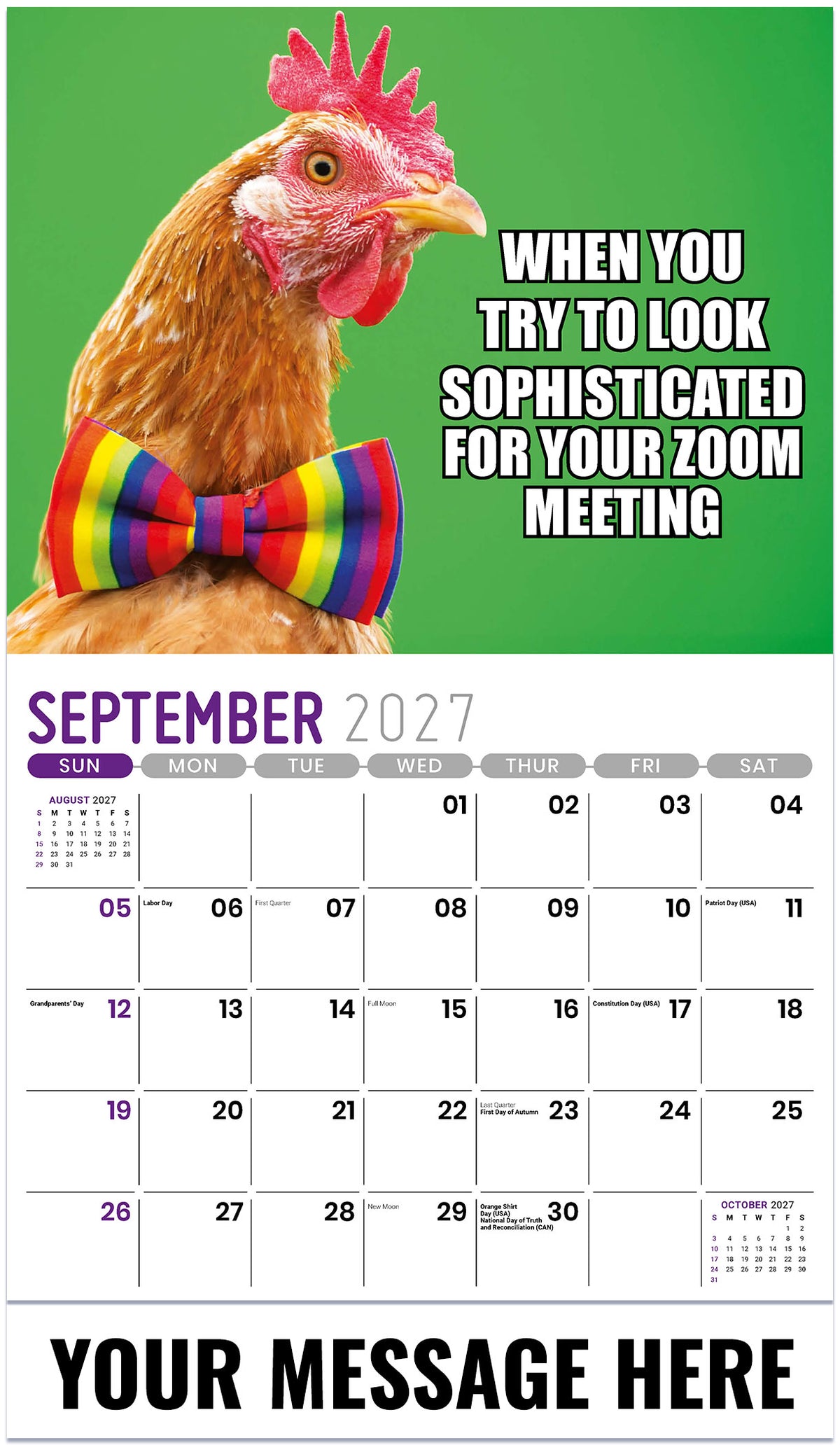The Memeing of Life - 2027 Promotional Calendar