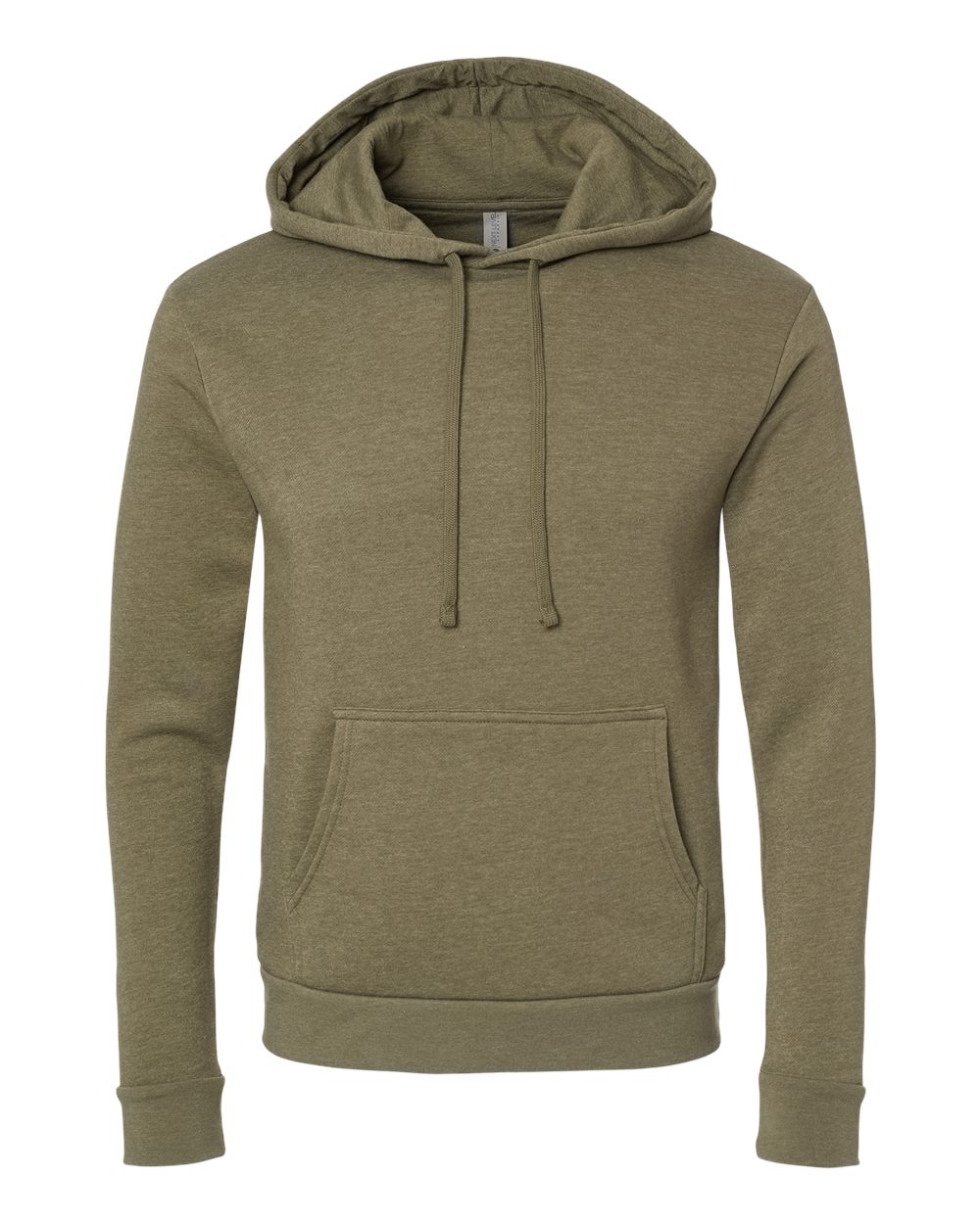 Next Level Unisex Malibu Pullover Hooded Sweatshirt - Heather Military Green