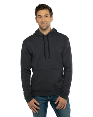 Next Level Apparel Unisex Malibu Pullover Hooded Sweatshirt - Hthr Midnite Nvy