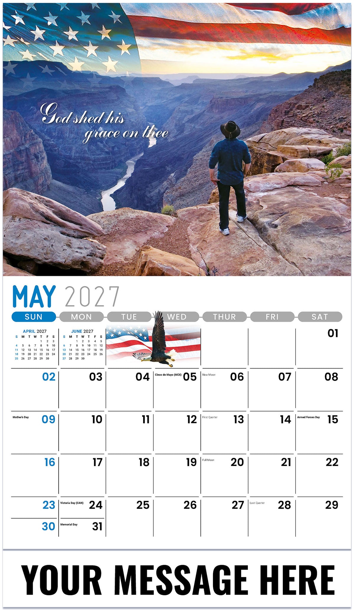 America The Beautiful - 2027 Promotional Calendar