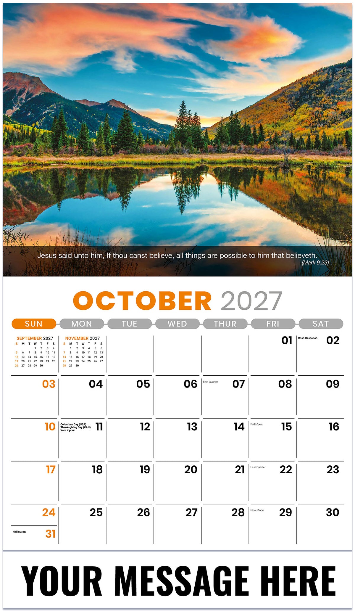 Faith Passages - 2027 Promotional Calendar