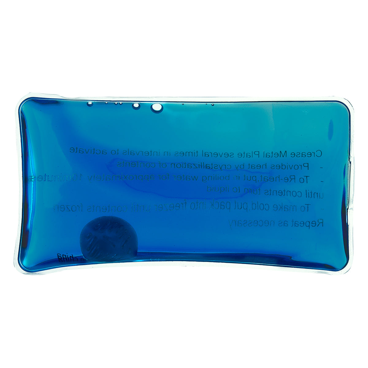 Reusable Hot and Cold Pack - Translucent Blue
