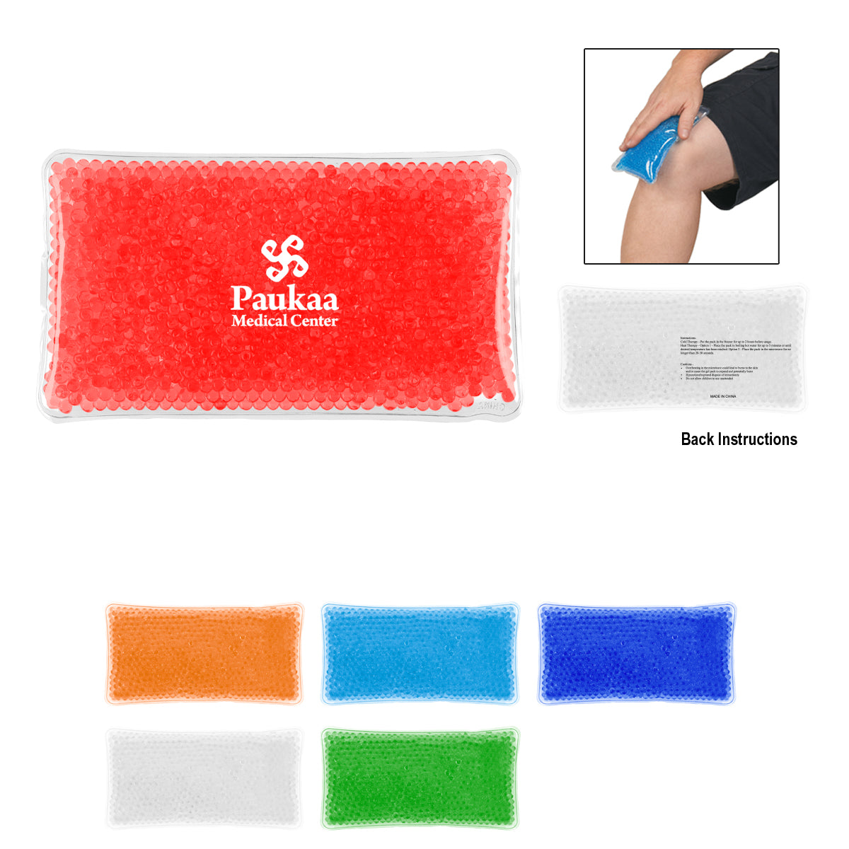 Gel Beads Hot/Cold Pack
