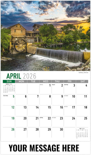 Scenes of Southeast USA - 2026 Promotional Calendar