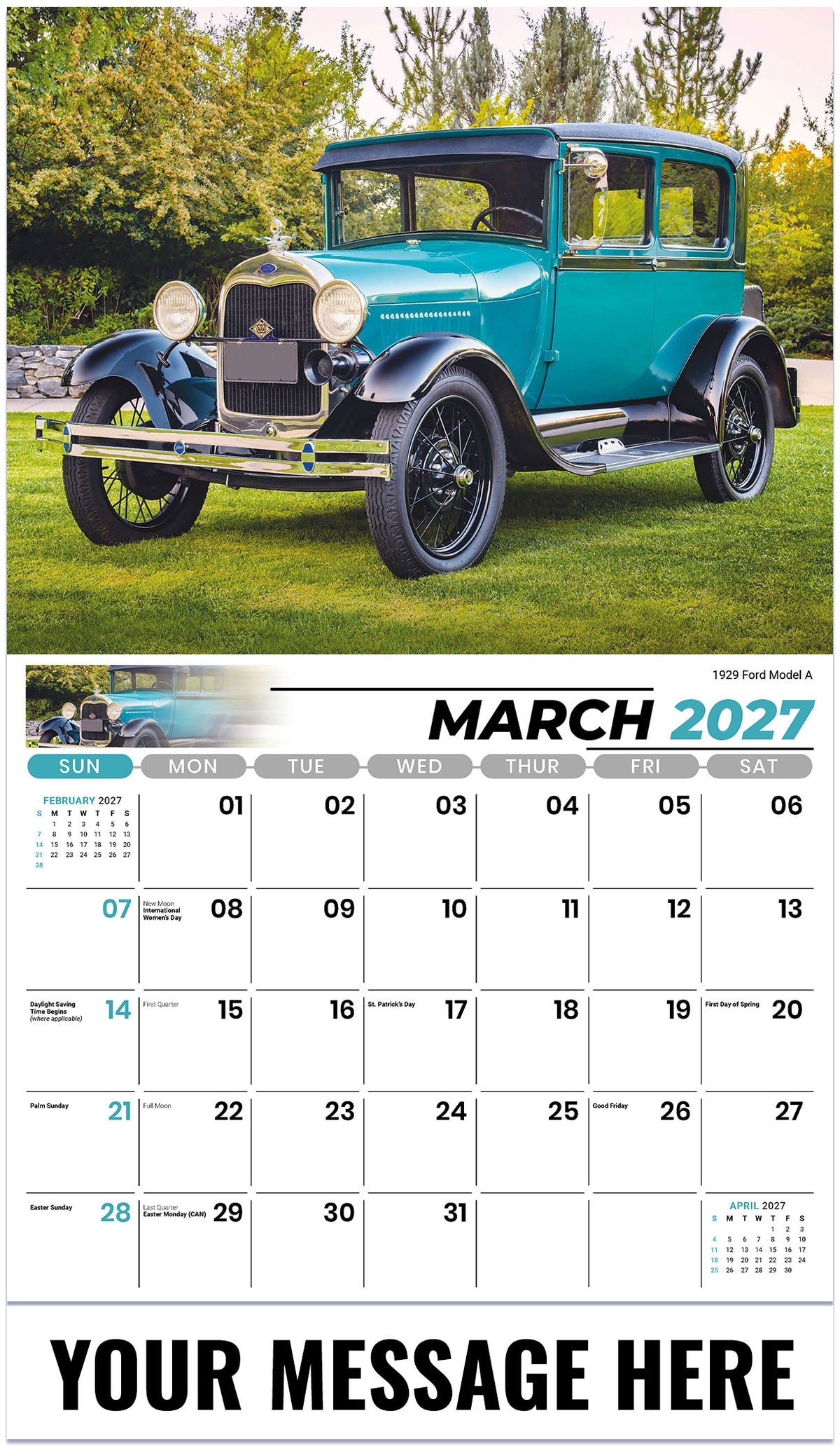 Henry's Heritage - 2027 Promotional Calendar