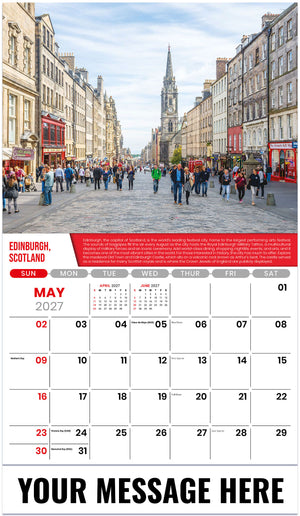 World Travel - 2027 Promotional Calendar