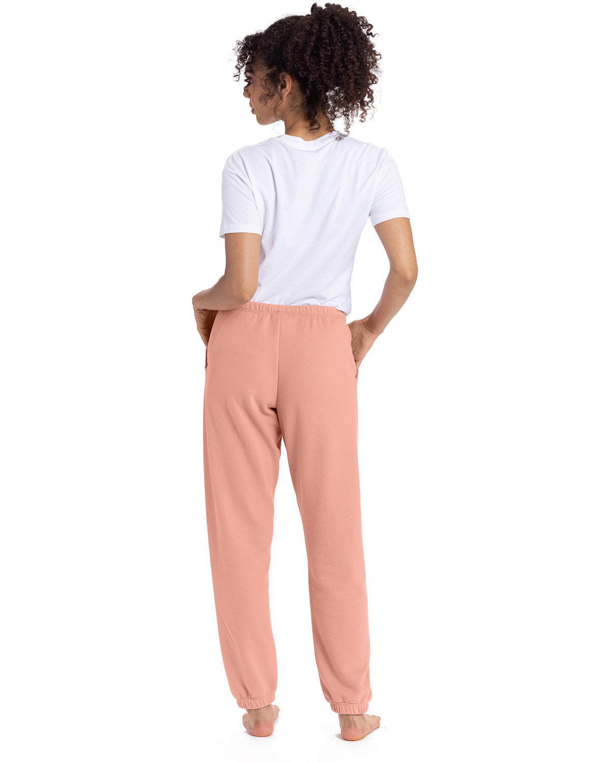 Next Level Apparel Ladies' Laguna Sueded Sweatpant - Back