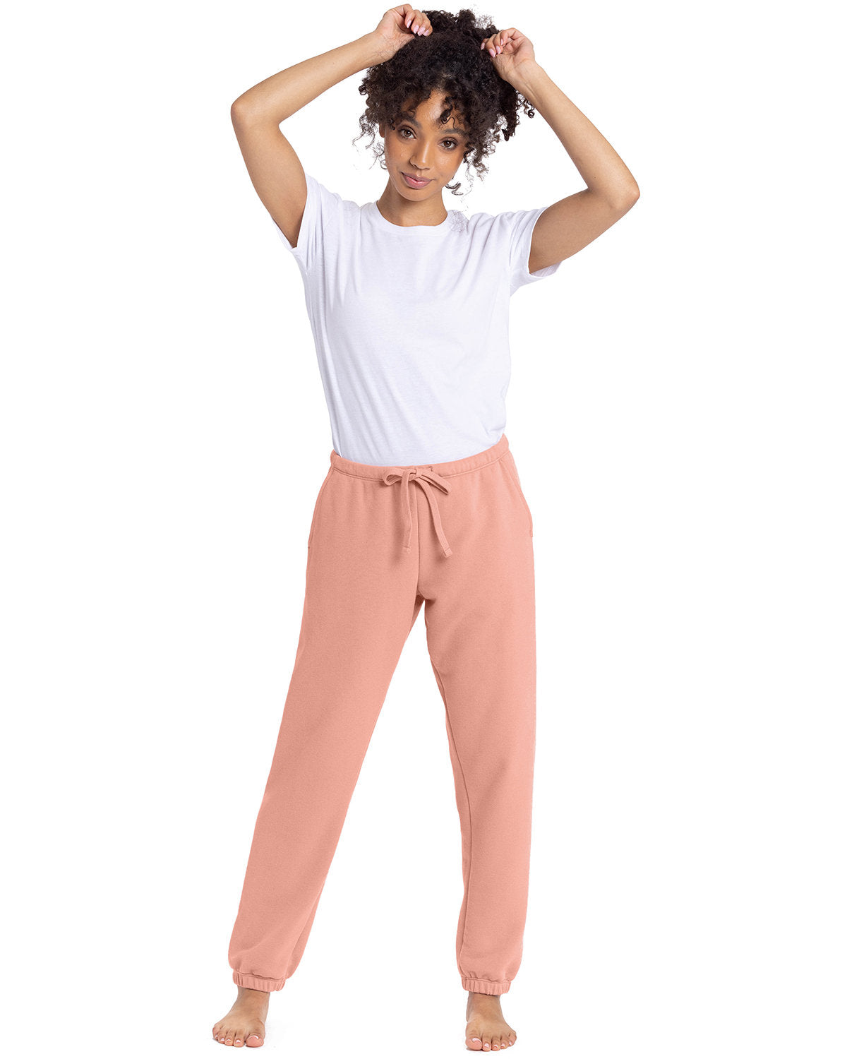 Next Level Apparel Ladies' Laguna Sueded Sweatpant - Front